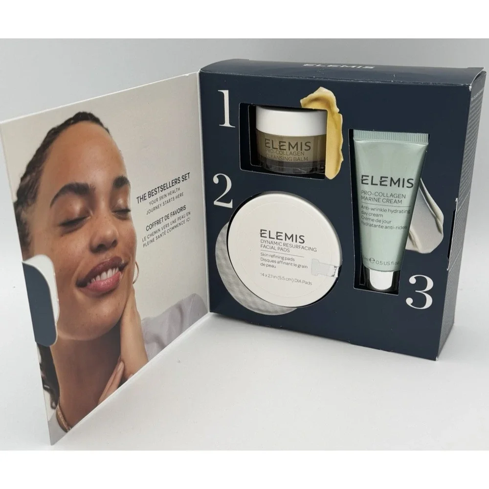 Elemis The Best Seller Set - Cleanse Exfoliate & Hydrate New and Sealed
